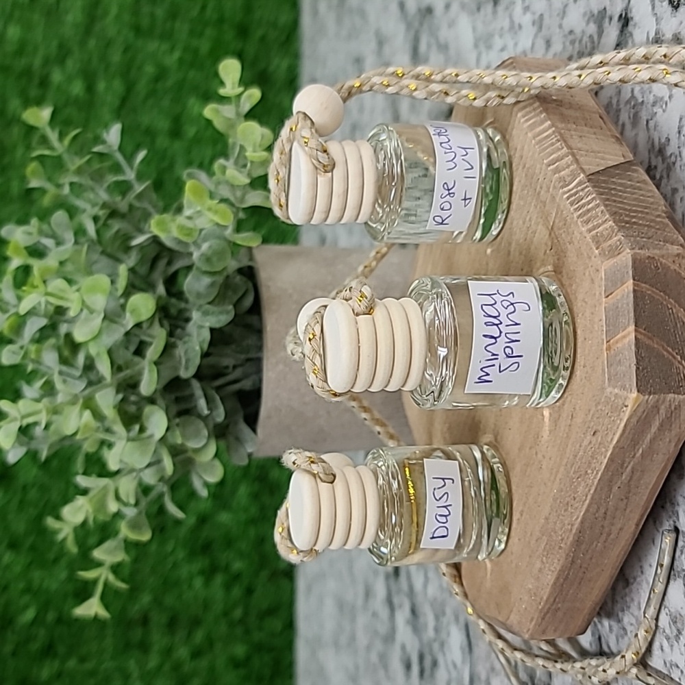 Handmade Car Diffusers, Pack of 3.